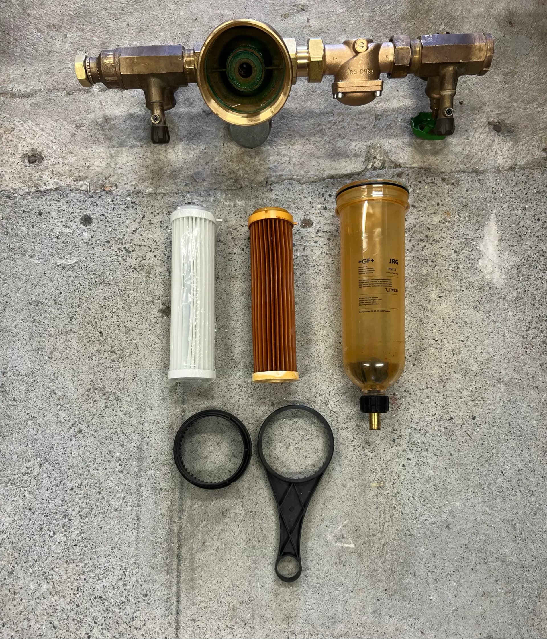Frischwasserfilter-Austausch – Cover